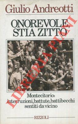 Onorevole, stia zitto - Giulio Andreotti - copertina