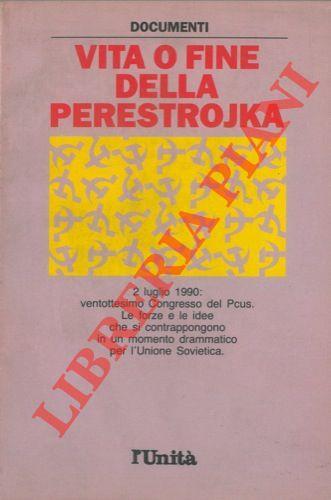 Vita o fine della Perestrojka - copertina