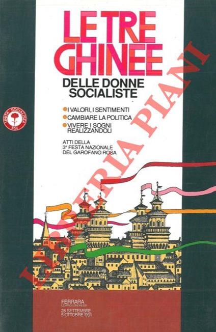 Le tre ghinee delle donne socialiste - copertina