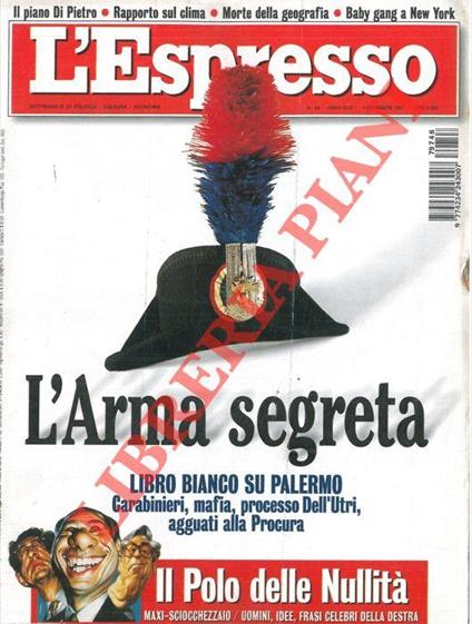 Carabinieri contro procura/libro bianco su un mistero di mafia. La marcia su Palermo - copertina