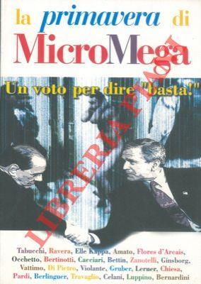 La primavera di MicroMega - copertina