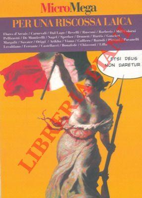 Per una riscossa laica. MicroMega - copertina