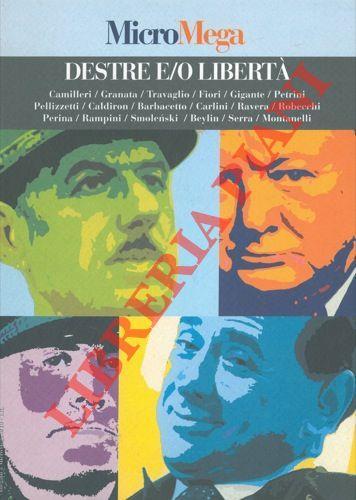 Destre e/o libertà. MicroMega - copertina