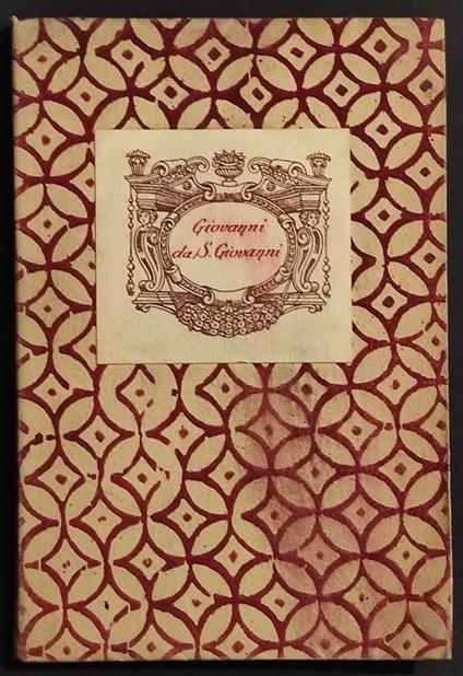 Giovanni da S. Giovanni - copertina