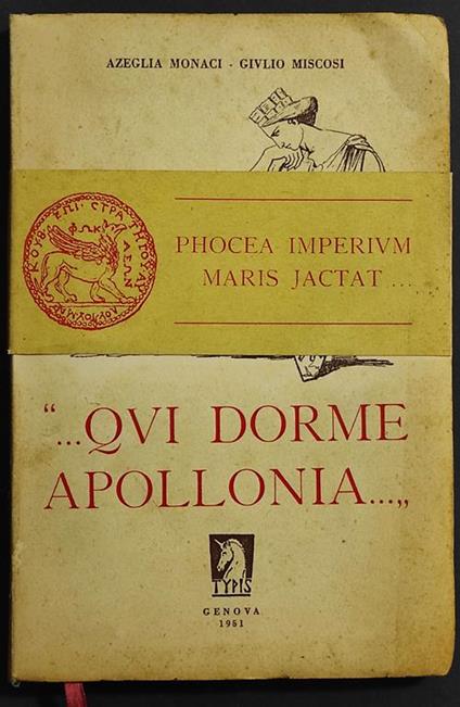 Qui Dorme Apollonia - copertina