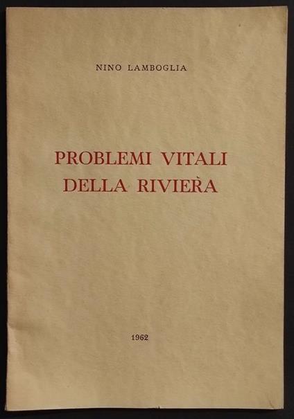 Problemi Vitali della Riviera - copertina