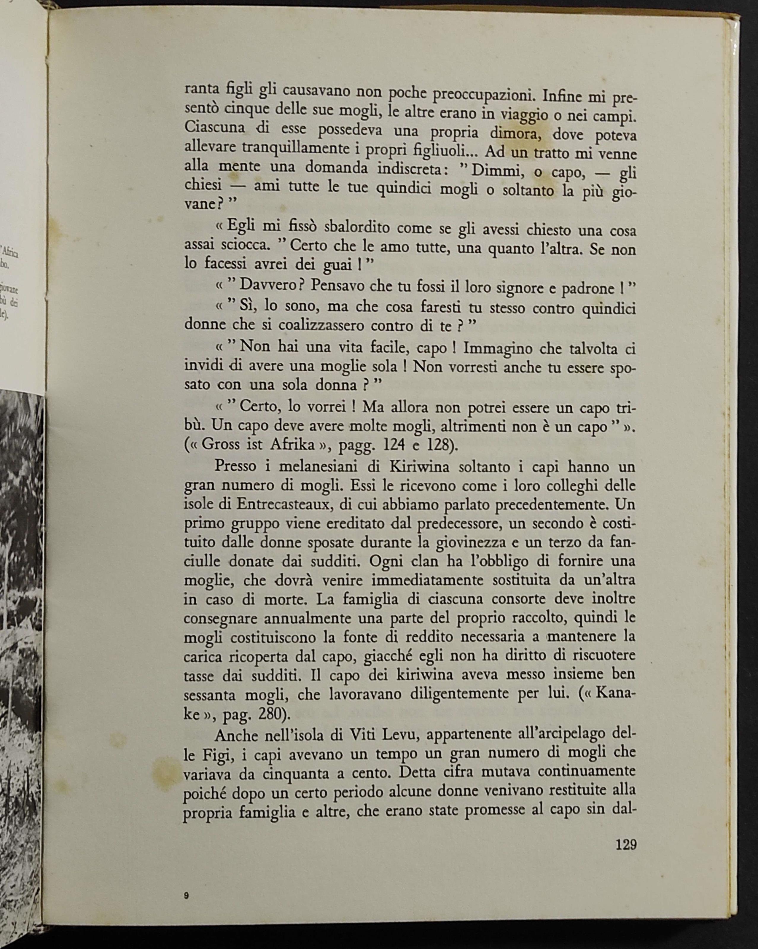 Costumi Sessuali dei Popoli Primitivi