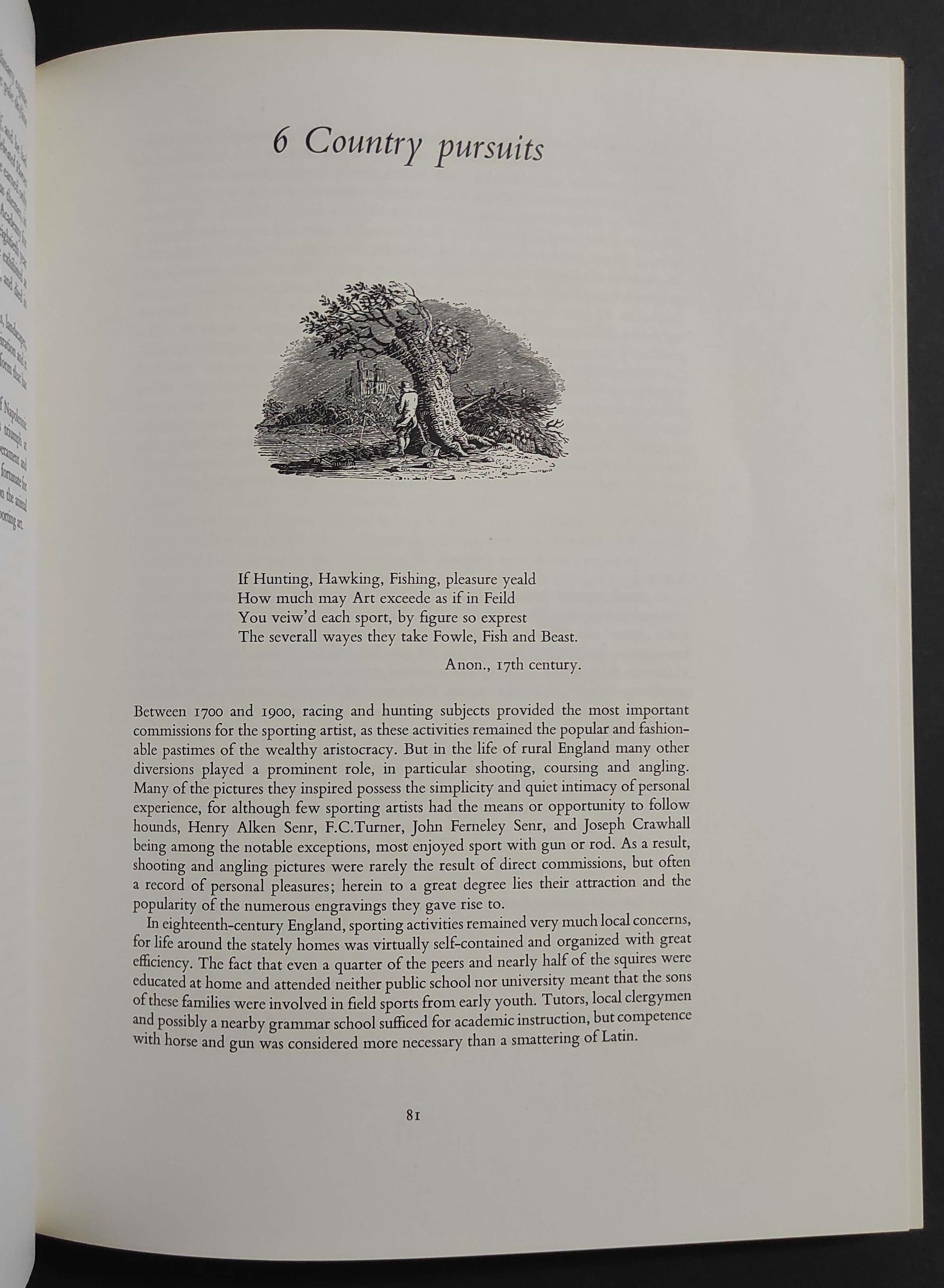 Sporting Art England 1700-1900