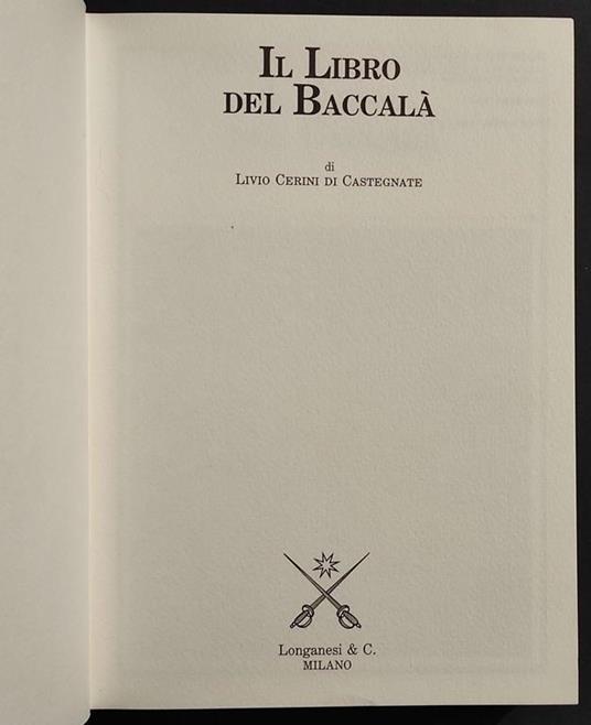 Il Libro del Baccalà - copertina