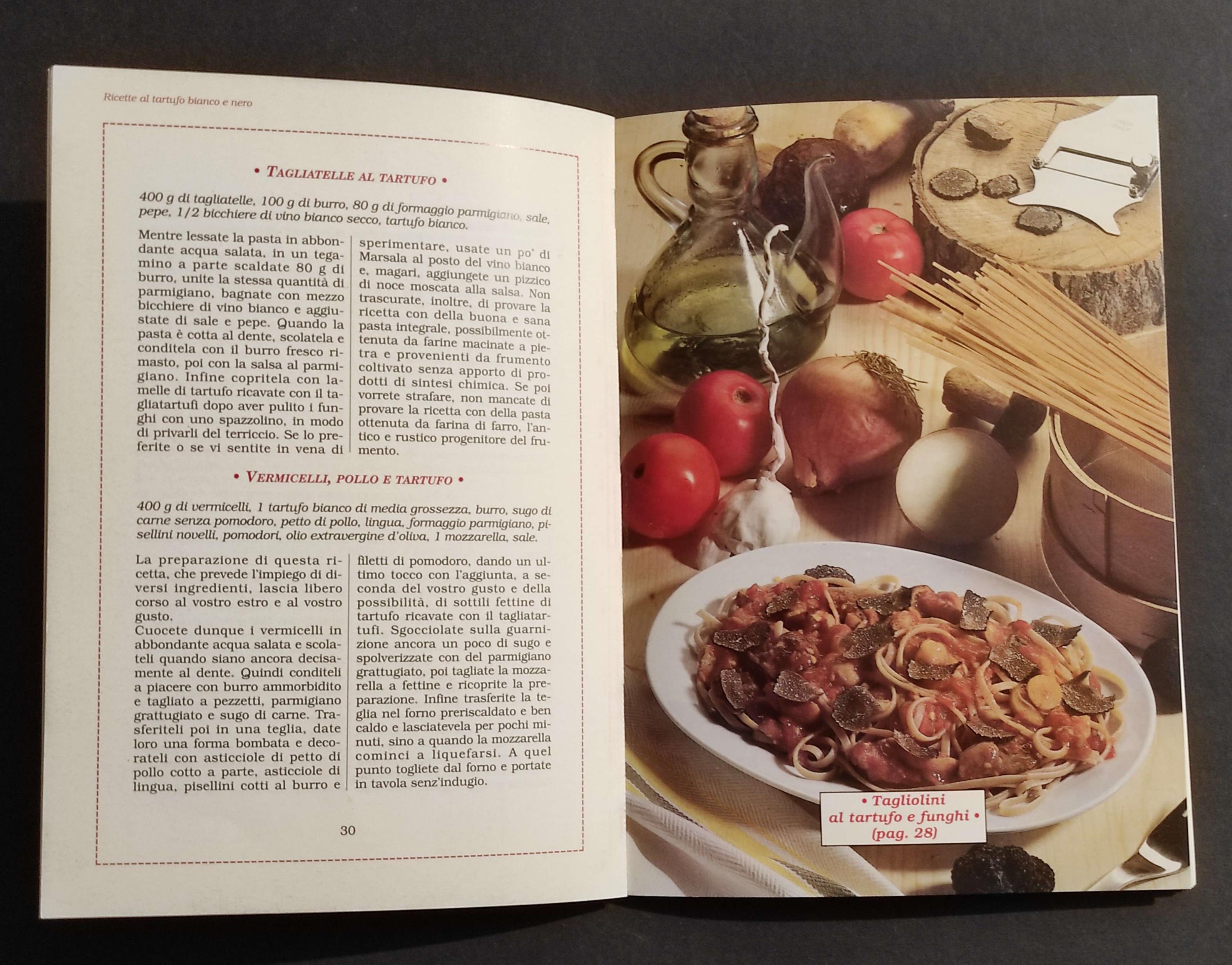 Ricette al Tartufo Bianco e Nero