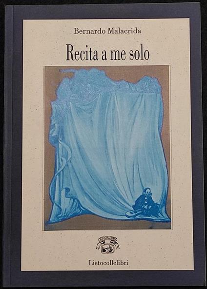 Recita a Me Solo - copertina