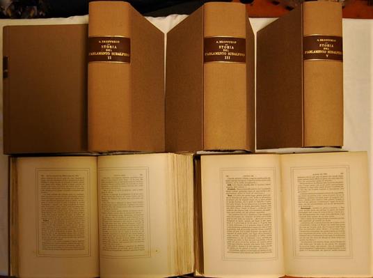 Storia Del Parlamento Subalpino. Iniziatore Dell'Unità Italiana - copertina