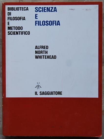Scienza E Filosofia - Alfred North Whitehead - copertina