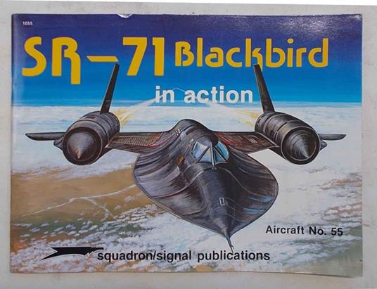 SR-71 blackbird in action - copertina