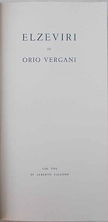 Studio bibliografico di Andrea Donati