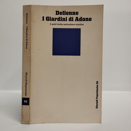 I giardini di Adone - Marcel Detienne - copertina