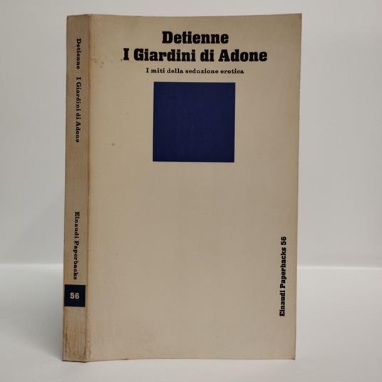 I giardini di Adone - Marcel Detienne - copertina