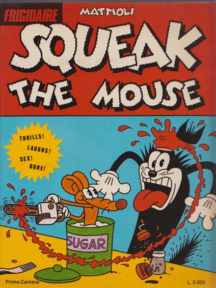 Squeak the mouse - Massimo Mattioli - copertina