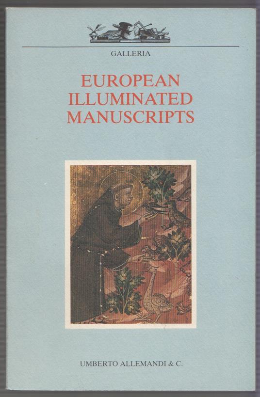 European Paintings. European Illuminated Manuscripts, - copertina