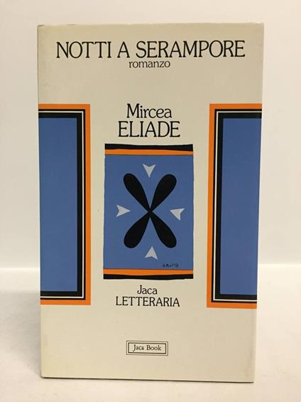 Notti a Serampore - Mircea Eliade - copertina