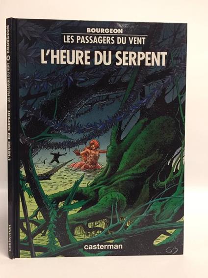 L' Heure du serpent - François Bourgeon - copertina