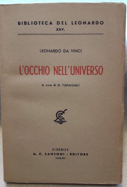 L' occhio Nell'universo - copertina