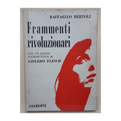 Frammenti Rivoluzionari - Raffaello Bertoli - copertina