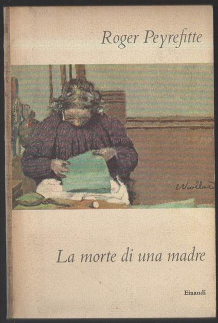 La Morte di Una Madre  - Roger Peyrefitte - copertina
