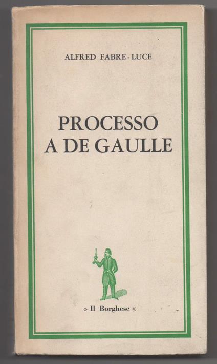 Processo a De Gaulle  - copertina