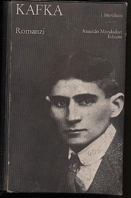 Romanzi - Franz Kafka - copertina