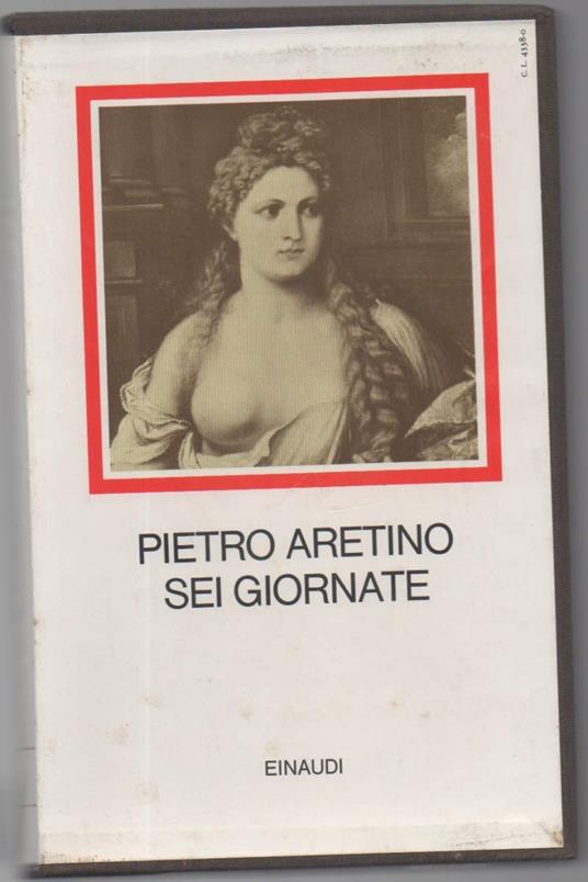 Sei Giornate  - Pietro Aretino - copertina