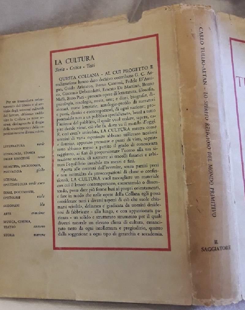 Lo Spirito Religioso Del Mondo Primitivo