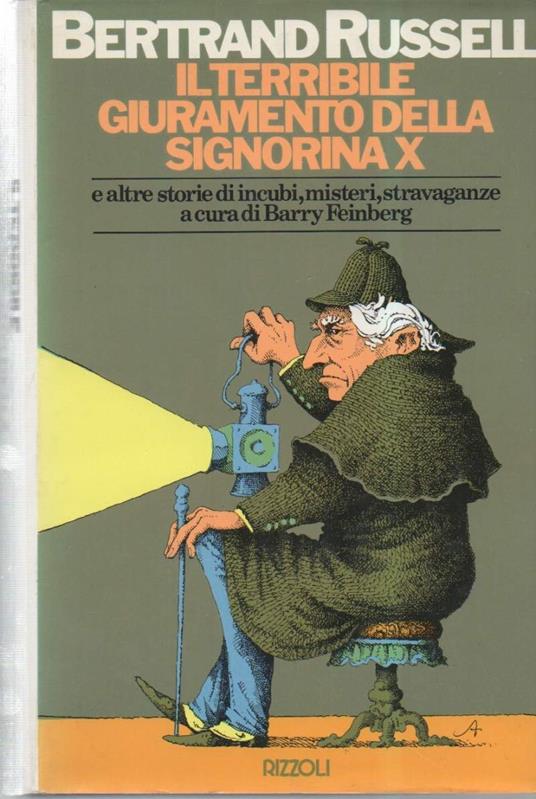 Il Terribile Giuramento Della Signorina X e Altre Storie  - Russel Bertrand - copertina