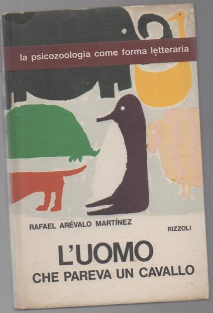 L' uomo Che Pareva Un Cavallo - copertina