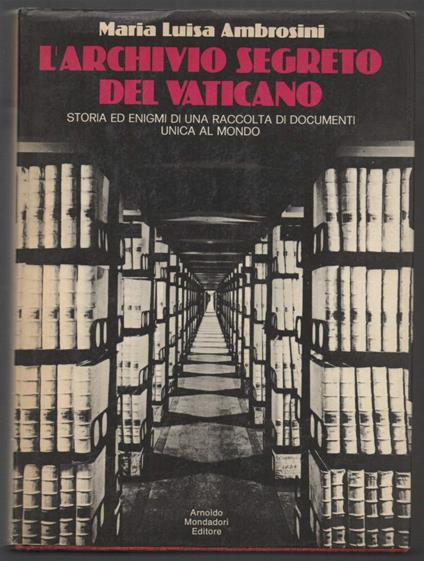 L' archivio Segreto Del Vaticano  - copertina