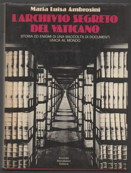 L' archivio Segreto Del Vaticano  - copertina