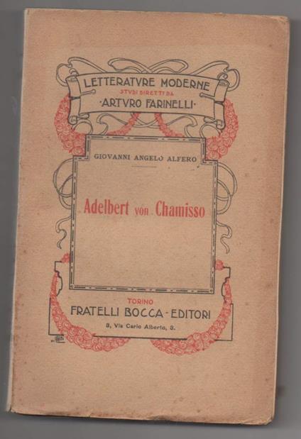 Adelbert Von Chamisso  - copertina