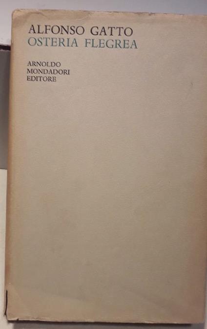 Osteria Flegrea - Alfonso Gatto - copertina