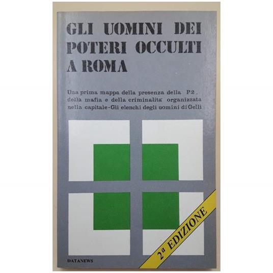 Gli Uomini Dei Poteri Occulti a Roma - copertina