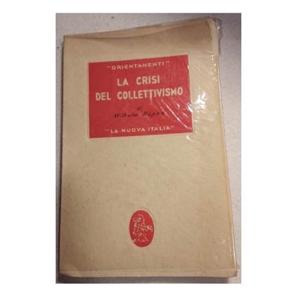 La Crisi Del Collettivismo - copertina