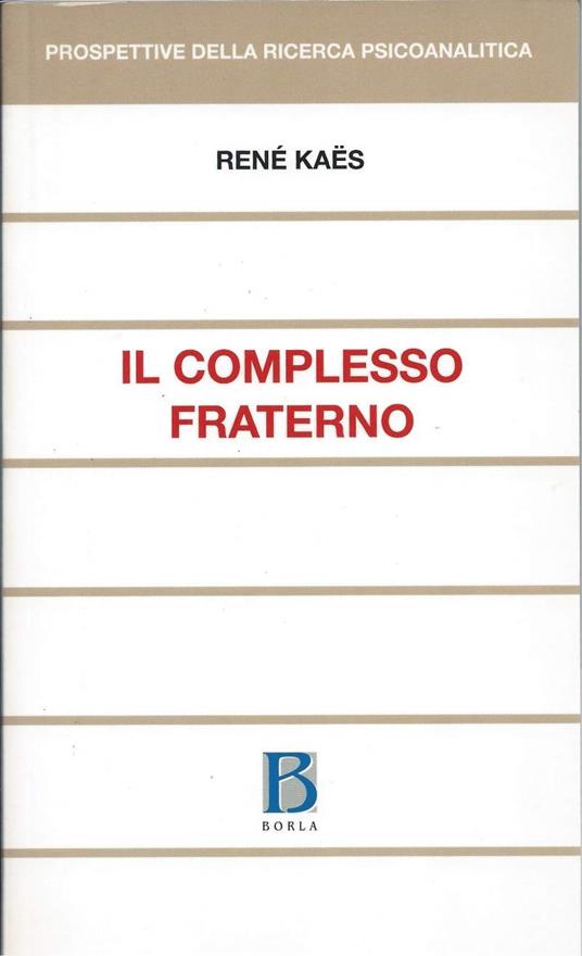 Il Complesso Fraterno - copertina