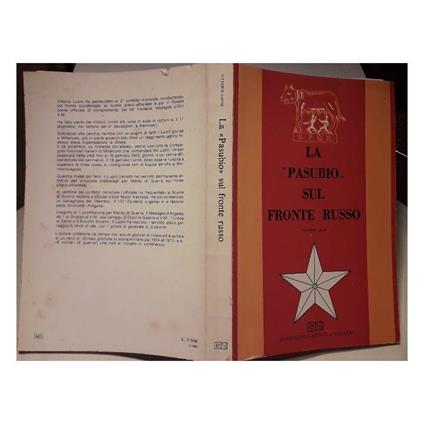 La Pasubio Sul Fronte Russo - Vittorio Luoni - copertina