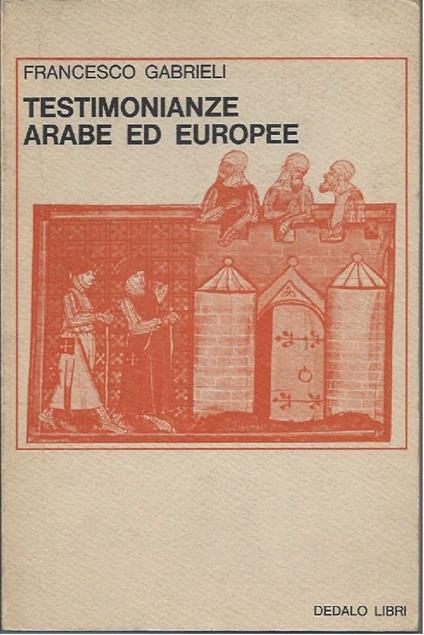 Testimonianze Arabe Ed Europee - copertina