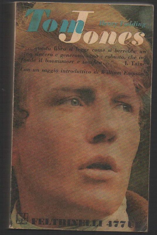 Tom Jones  - Henry Fielding - copertina