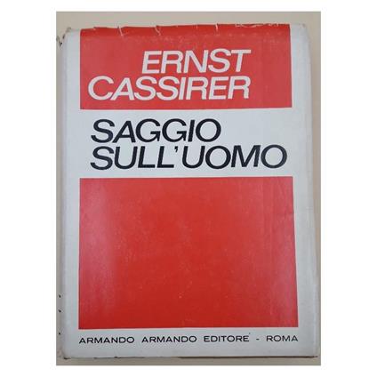 Saggio Sull'uomo-introduzione Ad Una Filosofia Della Cultura - copertina