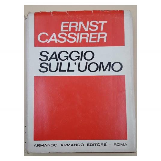 Saggio Sull'uomo-introduzione Ad Una Filosofia Della Cultura - copertina
