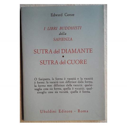 I Libri Buddisti Della Sapienza - Edward Conze - copertina