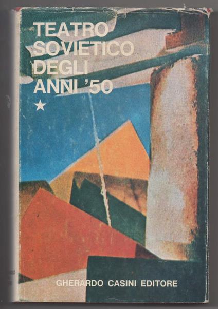 Teatro Sovietico Degli Anni '50 Vol. I  - copertina
