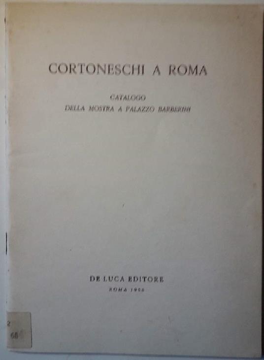 Cortoneschi a Roma - copertina