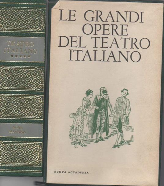 Teatro Italiano-5 Voll in Cofanetto - Silvio D'Amico - copertina